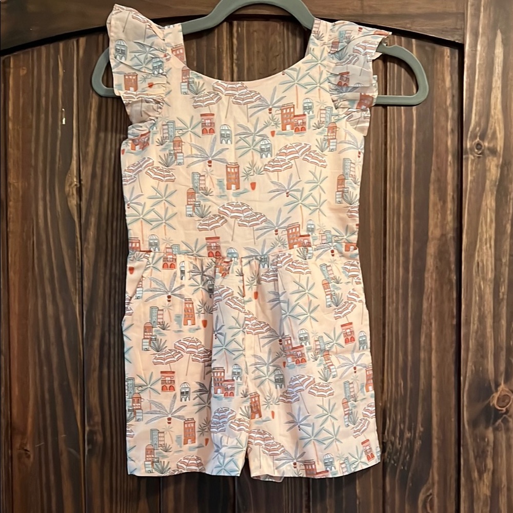 Nwt janie and Jack Printed Romper